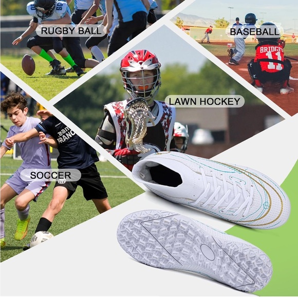 Kids Baseball Cleats Girls Softball Cleats Boys Baseball Shoes NWOT - Picture 7 of 7